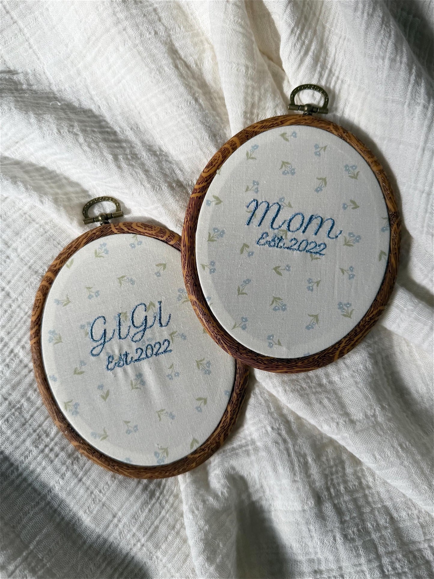 Handmade New Mom Gift | New Grandparent gift | Gigi gift | grandma Mother’s Day