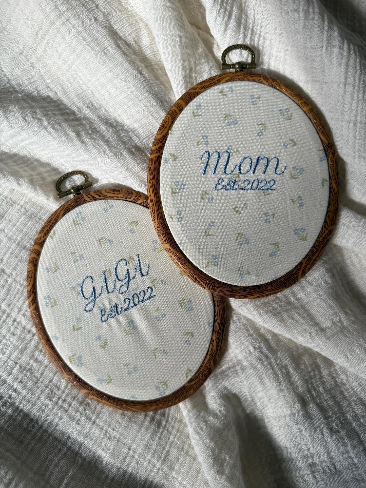 Handmade New Mom Gift | New Grandparent gift | Gigi gift | grandma Mother’s Day