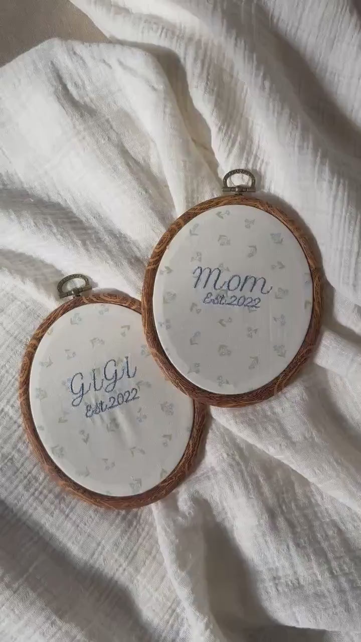 Handmade New Mom Gift | New Grandparent gift | Gigi gift | grandma Mother’s Day